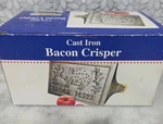 Hic Harold Import Co. 43202 Rectangular Bacon Press With Original Box. Fixed Price $16.00.