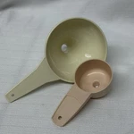 Tupperware Small & Large Funnel 1227-3 877-8 Vintage Retro. Fixed Price $5.85.