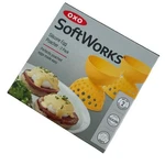 New Oxo Soft Works Good Grips Silicone Egg Poacher - 2 Pack Yellow. Fixed Price $21.75.