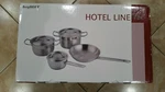 Berghoff Hotel Line Stainless Steel Cookware - 7 Piece Set, New Box. Fixed Price $349.99.