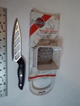 Norpro-stainless Steel Spaetzle Maker # 3128 & Large Serrated Knife-cut-out****. Fixed Price $14.00.