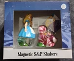 Disney Alice In Wonderland Cheshire Cat Magnetic Salt & Pepper Shaker Westland. Fixed Price $19.99.