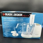 Black & Decker Quick Easy Plus Food Processor FP1450 Open Box New. Fixed Price $39.00.