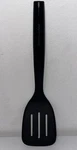 Kitchenaid Black Spatula Slotted Round Handle Flipper Turner Heat Resistance. Fixed Price $15.00.