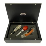 Nib Trudeau Wine Opener Set - Corkscrew, Pourer, Bottle Stopper, Wood Box. Fixed Price $30.00.