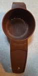 Vintage Tupperware #879-4 Brown Tea Strainer Mini Pre-owned Good Condition. Fixed Price $5.95.
