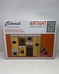 Eternal Kitchen Ideas Airtight Food Storage Set Stackable 28 Pieces New In Box. Fixed Price $29.99.