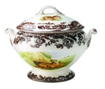 Spode Woodland Soup Tureen- SPECTACULAR-----4316-----. Fixed Price $165.00.