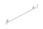 Hafele 540.06.996 Plastic Coated White Laundry Hamper Mounting Bracket. Fixed Price $10.20.