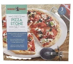 Nordic Ware 3 Piece Pizza Stone Set. Fixed Price $24.99.