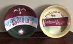 American Atelier Home Napa Valley #5382 Earthenware Cheese Plates Set Of. Fixed Price $15.00.