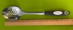 Cuisinart Stainless Steel Cooking Spoon With Holes Strainer 12.5 Long. Fixed Price $14.50.
