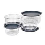 Buddeez Tritan Set 8 Piece - Crystal Clear Nesting Storage For Kit.... Fixed Price $47.45.