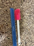 Pampered Chef Help Whip Cancer Pink Classic Scraper Spatula #1676 Mint. Fixed Price $45.99.