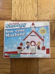 The Original Snoopy Snow Sno-cone Machine Maker Peanuts Sealed Parts. Fixed Price $19.99.