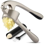 Zulay Kitchen Large Premium Garlic Press Set - Bigger Bowl For. Fixed Price $17.49.