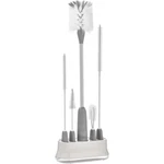 Alink 5 Pack Water Bottle Brush Cleaning Set With Holder, Cleaner Gray. Fixed Price $24.82.