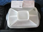Pampered Chef Chillzanne Rectangle Server 2781 W/ Insulated Tote 2137. Fixed Price $35.00.