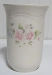 Pfaltzgraff Tea Rose Stoneware 6.5" Utensil Crock. Fixed Price $17.00.