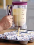 Handy Pancake Or Batter Measuring Dispenser Holds 4 Cups. Fixed Price $19.58.