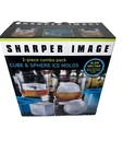 Sharper Image Ice Molds Cube And Sphere 2-PIECE Combo Pack. Fixed Price $19.99.