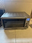 Breville Smart Oven Compact Model BOV650XL/B With Rack -tested. Fixed Price $60.00.