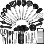 Kitchen Utensils Set-umite Chef 34 Pcs Silicone Cooking For Nonstic. Fixed Price $59.22.