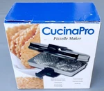 Pizzelle Maker Cucina Pro Electric Holiday Baker Press Makes 5-INCH Cookies. Fixed Price $47.97.