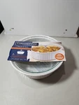 Corningware 2-1/2 Qt. Stoneware French White Round Covered Casserole Dish Pack. Fixed Price $37.85.