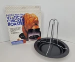 Vintage Progressive Non-stick Vertical Chicken Roaster Catch Pan #NSCR-700. Fixed Price $13.99.