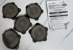 Pampered Chef 100102 Stretch Fit Lid Set Cup 5 Pc Open Pkg. Fixed Price $14.99.