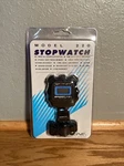 New Sportline Timer Stopwatch Model 220 With Battery 1/100TH Sec.. Fixed Price $21.99.