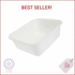 Rubbermaid 2951-AR Wht Dish Pan, Rectangular, White Plastic, 11-1/2-QTS.. Fixed Price $23.43.