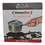 Aris Simmer Mat The Original New Improved Design Any Cooking Surface 8" Open Box. Fixed Price $19.99.