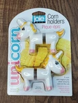 Joie Unicorn Holders Stainless Steel Prongs Services For Two Nip. Fixed Price $10.40.