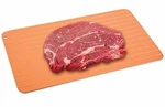 Copper Defrosting Tray Cast Aluminum Meat Poultry Fish Non-stick 8" X14". Fixed Price $16.99.