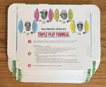 Vintage-burger Chef 1977 Triple Play Funmeal Complete Set Of 24 Trays 216 Discs. Fixed Price $199.99.