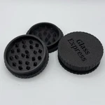 (custom Lettering) 2 Piece Grinder Plastic Tobacco Pocket Size. Fixed Price $9.99.
