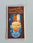 Vintage Recipe Booklet Ninety-nine Tempting Pineapple Treats Hawaiian 1925. Fixed Price $9.99.