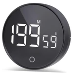 Digital Kitchen Timers, Visual Magnetic Countdown Countup Smart Black. Fixed Price $21.05.