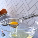 Pampered Chef Stainless Steel Egg Separator Kitchen Tool 100678. Fixed Price $24.99.