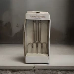 Stainless Steel Turkey & Roast Lifters, Set Of 2 - New Box Amco Brand. Fixed Price $26.00.