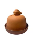 Norpro Terra Cotta Garlic Baker With Glazed Base New In Open Box. Fixed Price $12.99.
