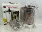 New Norpro 573 Stainless Steel Vertical Cooker/steamer - Piece Set B2. Fixed Price $44.95.