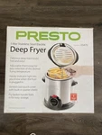 Presto 05470 Stainless Steel Electric Deep Fryer Silver 1 Liter. Fixed Price $42.99.