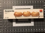 Brand New In Box Rowenta Toaster Bread Roll Warmer Attachment ZT-38 W. Germany. Fixed Price $35.00.