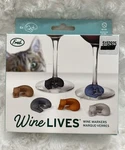 6 Purrfect Fred Brand Wine Lives Cuddly Cats Glass Markers NEWINBOX(G90A). Fixed Price $5.00.