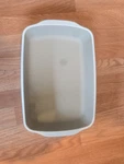 Baking Pan The Pampered Chef 9X13 Stoneware Unglazed #1223 Lightly Used. Fixed Price $35.00.