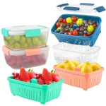 68OZ Berry Keeper Fruit Storage Container For Fridge, Fresh Food Produce Save.... Fixed Price $35.12.