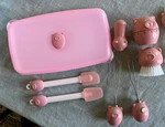 Vintage Jo!e French Pig Figurine Kitchen Cooking Timer Lot Cute Design. Fixed Price $40.00.